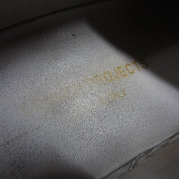 Common Projects Sneakers Men's Low Top Lace Up Brown Leather Shoes 44 US 11 - Picture 7 of 13